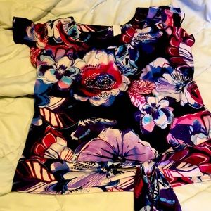 Pretty flower blouse